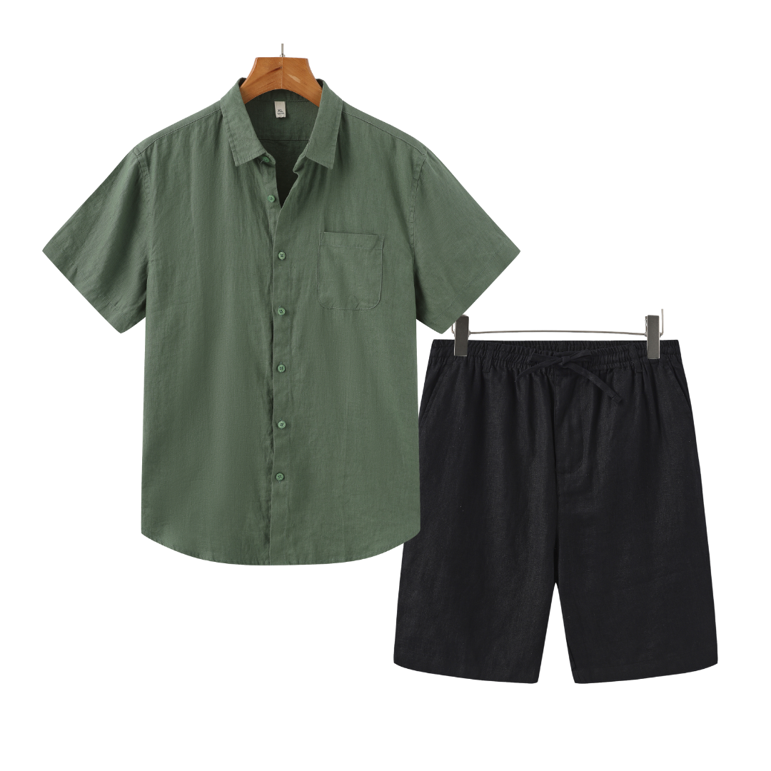 Old Money Linen Combo (Shorts)