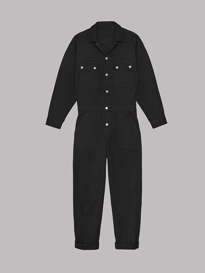 JUMPSUIT WITH BUTTON CLOSURE