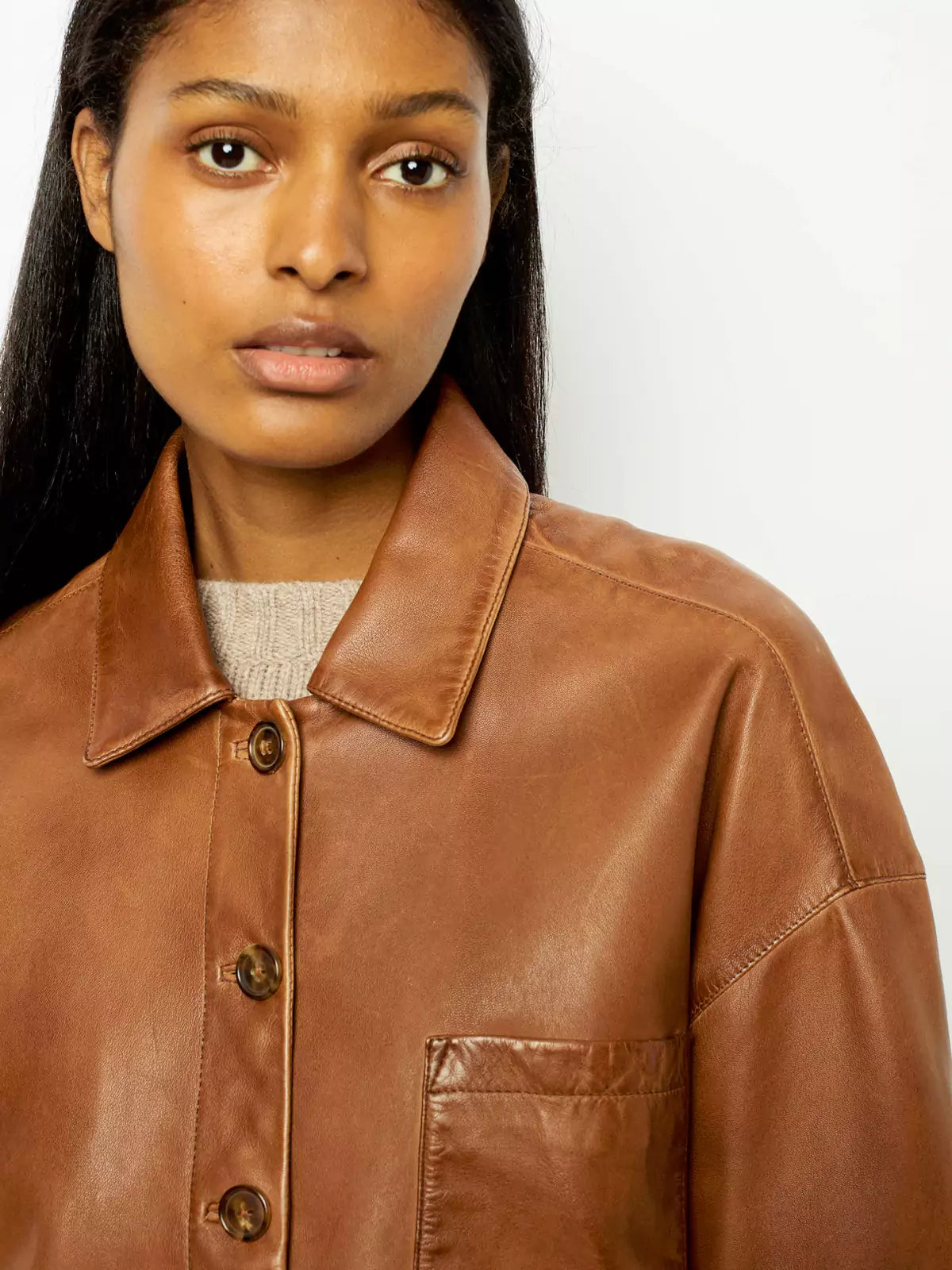 COMFORT AUTUMN LEATHER JACKET