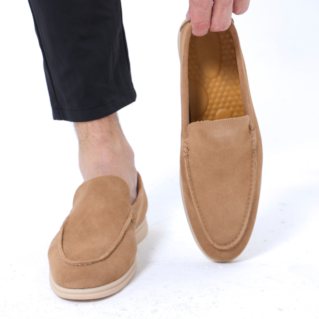 Old Money Premium Suede Loafers