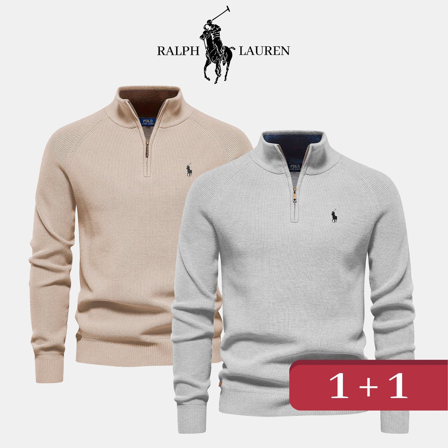 Ralph-Lauren® - Trui met rits