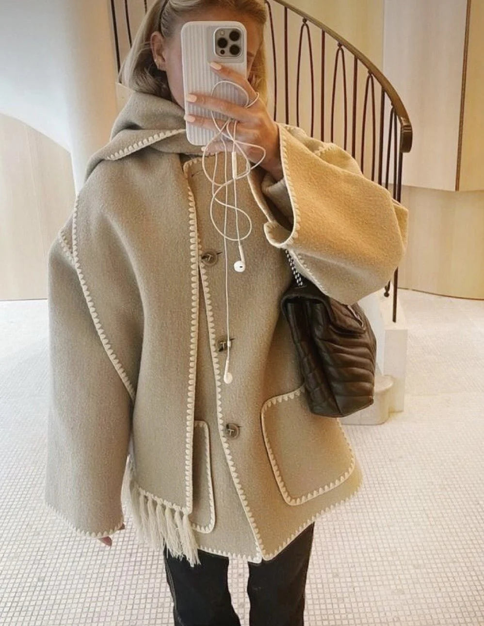 Georgina | Scarf Coat