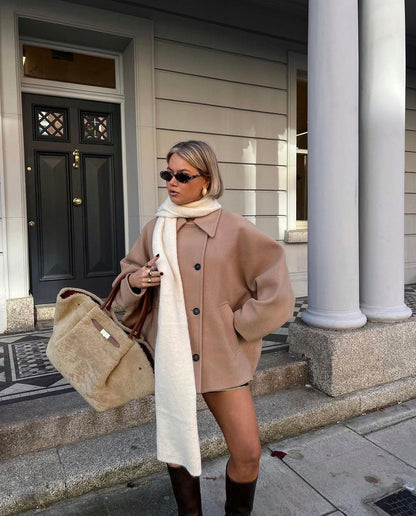 LIZZY | TRENDY OVERSIZED WOOL COAT