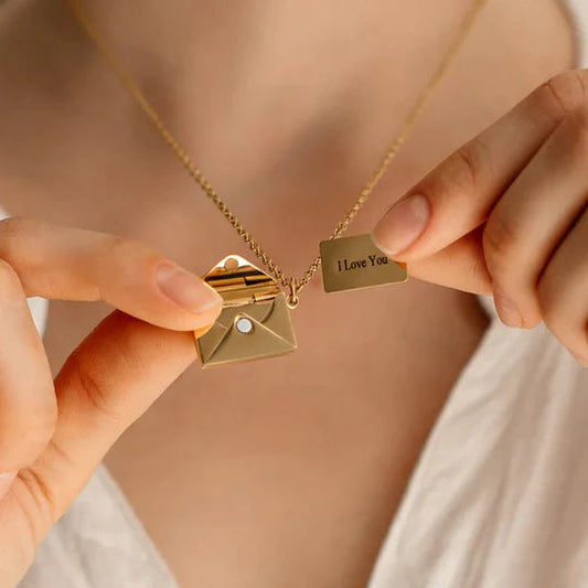 Love Ketting | Personaliseerbare brief voor jouw dierbare