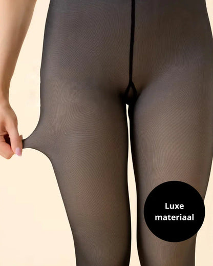 SlimFit Fleece Panty| Gevoerde panty 1+1 GRATIS