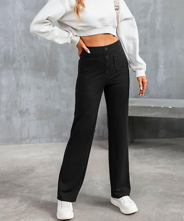 DREAMY HIGH WAISTED CASUAL PANTS